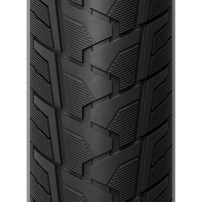 Michelin, City Touring, Road Tire, 700x47C, Wire, Clincher, MAGI-X, City Shield, 3x62, Black