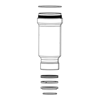 RockShox, SIDluxe Debonair Air Can, 185/210x47.5-55mm, 11.4118.059.006