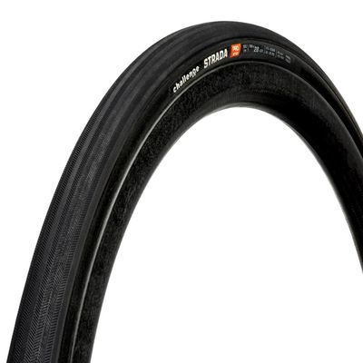 Challenge, Strada Pro TLR, Road Tire, 700x28, Folding, Tubeless Ready, SmartPrime, PPS Ganzo, 300TPI, Black, 00454