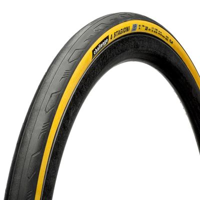 Challenge, 4 Stagioni TLR, Road Tire, 700x32, Folding, Tubeless Ready, SMARTHYDRO, Corazza Silver + Coraza Gold, XP, 260TPI, Tanwall, 00244