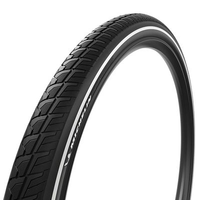Michelin, City Touring, Road Tire, 700x40C, Wire, Clincher, MAGI-X, City Shield, 3x62, Black