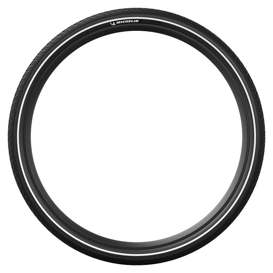 Michelin, City Touring, Road Tire, 27.5"x2.40, Wire, Clincher, MAGI-X, City Shield, 3x62, Black