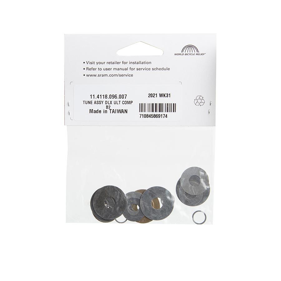 RockShox, Rear Shock Tune Assembly, Deluxe Ultimate B2 Compression, 11.4118.096.007