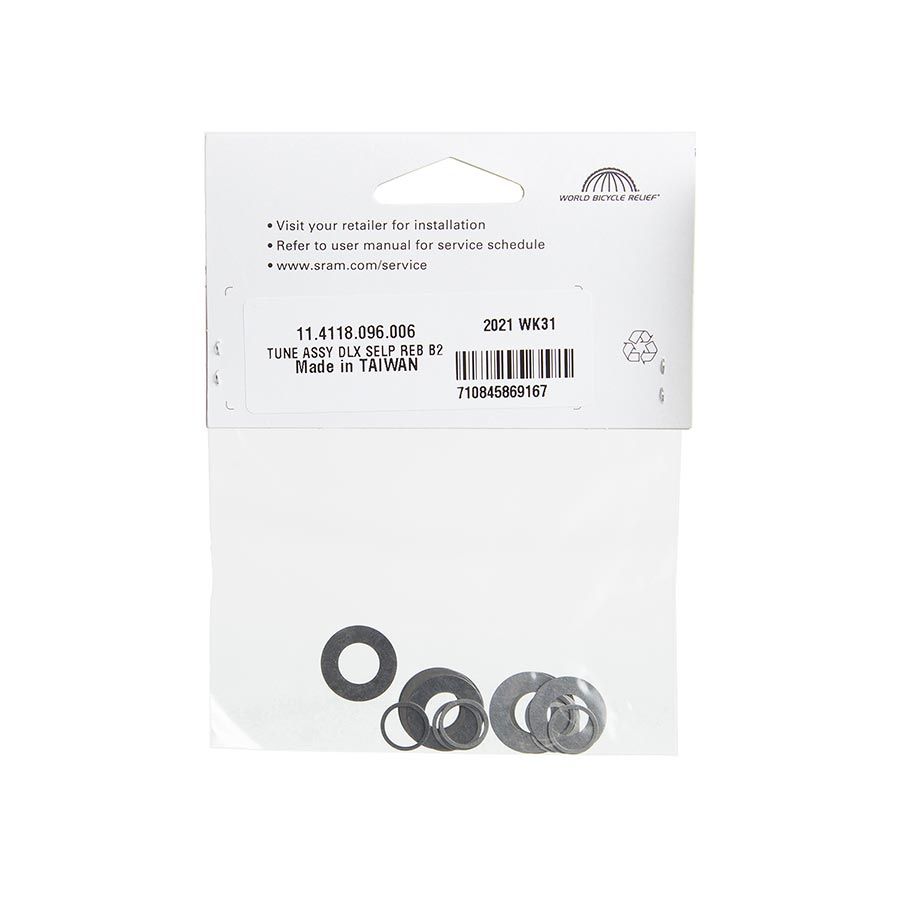 RockShox, Rear Shock Tune Assembly, Deluxe Select Plus B2 Rebound, 11.4118.096.006