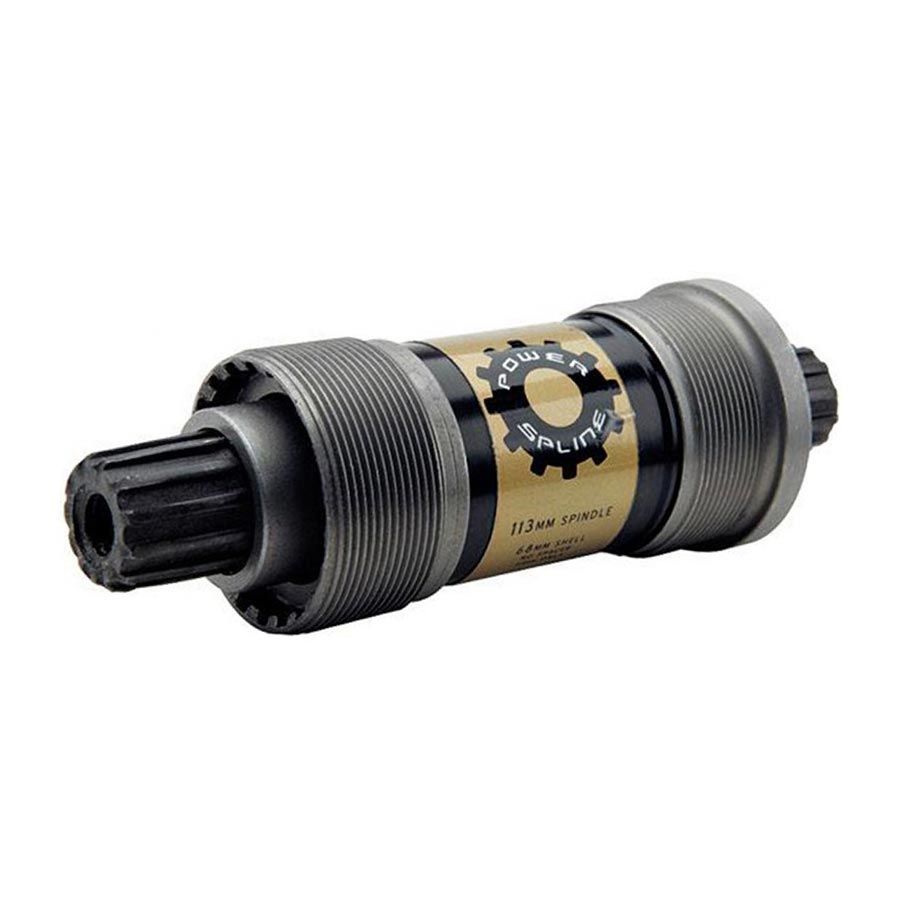 Truvativ, Power Spline, Splined BB, British, 68mm, Power Spline, 118mm, Silver