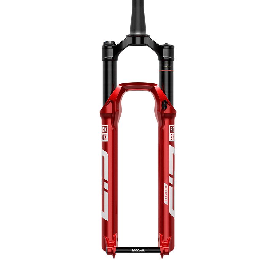 RockShox, SID Ultimate 2P D1, Suspension Fork, 29'', DebonAir, 120mm, 1-1/8''-1.5'', 15x110mm TA, Rake: 44mm, Red, Remote: Sold Separately