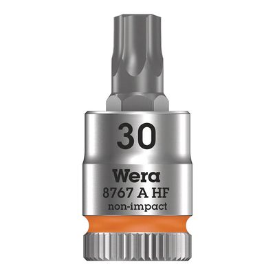 Wera, 8767A HF TORX Zyklop, 1/4'' Drive, Torx 30 x 28mm with HF