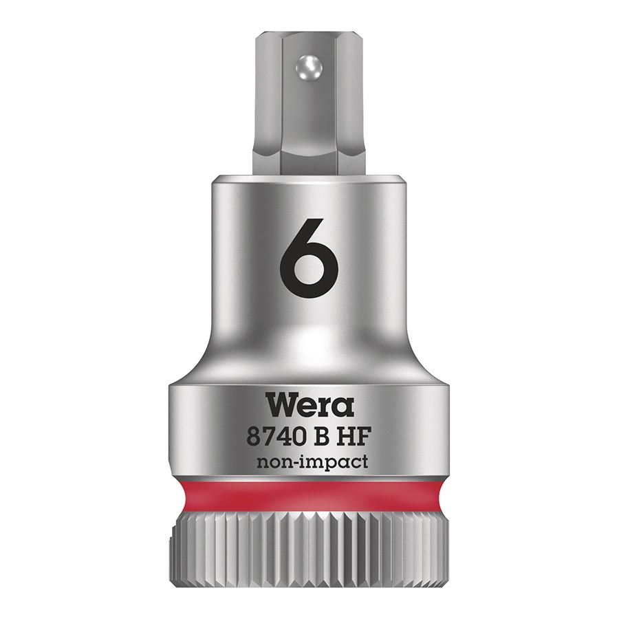 Wera, 8740B HF Zyklop, 3/8'' Drive, Hex 6.0 x 35mm with HF