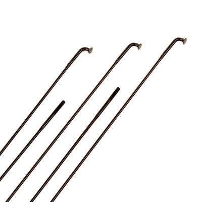 Sapim, Laser, Spokes, J-Bend, Black, 2.0/1.5/2.0, Length: 300, Unit