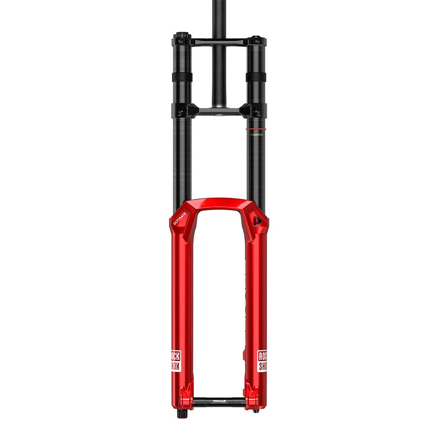 RockShox, BoXXer Ultimate D2, Suspension Fork, 27.5'', DebonAir+ W/ButterCups, 200mm, 1-1/8'', 20x110mm Boost TA, Rake: 44mm, Red