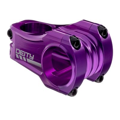 Deity, Copperhead 50, Stem, Diameter: 35mm, Length: 50mm, Steerer: 28.6mm, 0Â°, Purple