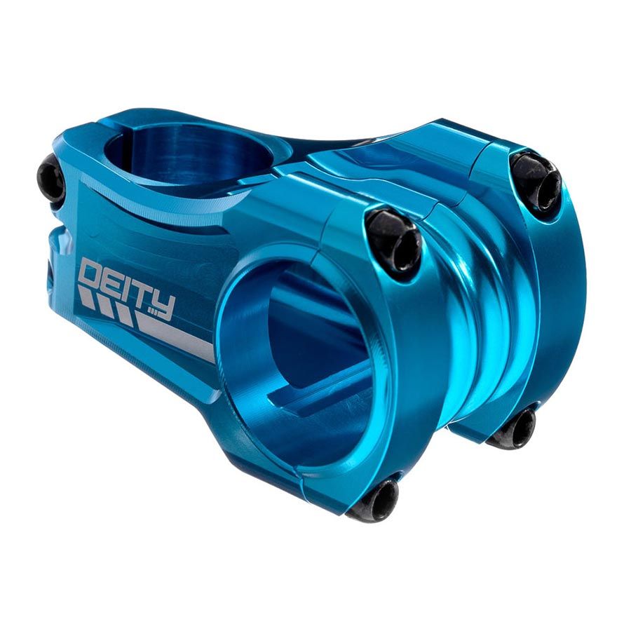 Deity, Copperhead 50, Stem, Diameter: 35mm, Length: 50mm, Steerer: 28.6mm, 0Â°, Blue