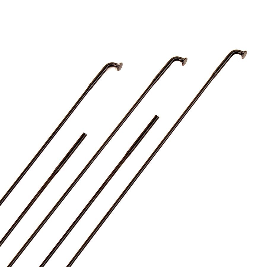 Sapim, Laser, Spokes, J-Bend, Black, 2.0/1.5/2.0, Length: 310mm, No threads, Cut to size, Pack of 100