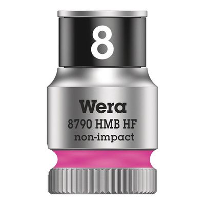 Wera, 8790 HMB HF Zyklop, 3/8'' Drive, 8.0mm Socket with HF