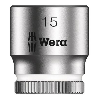 Wera, 8790 HMA Zyklop, 1/4'' Drive, 15.0mm Socket
