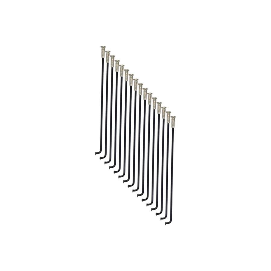 Kids Ride Shotgun, Dirt Hero 12â Spokes, Spokes, J-Bend, Black, 16pcs