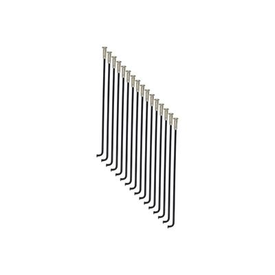 Kids Ride Shotgun, Dirt Hero 12â Spokes, Spokes, J-Bend, Black, 16pcs