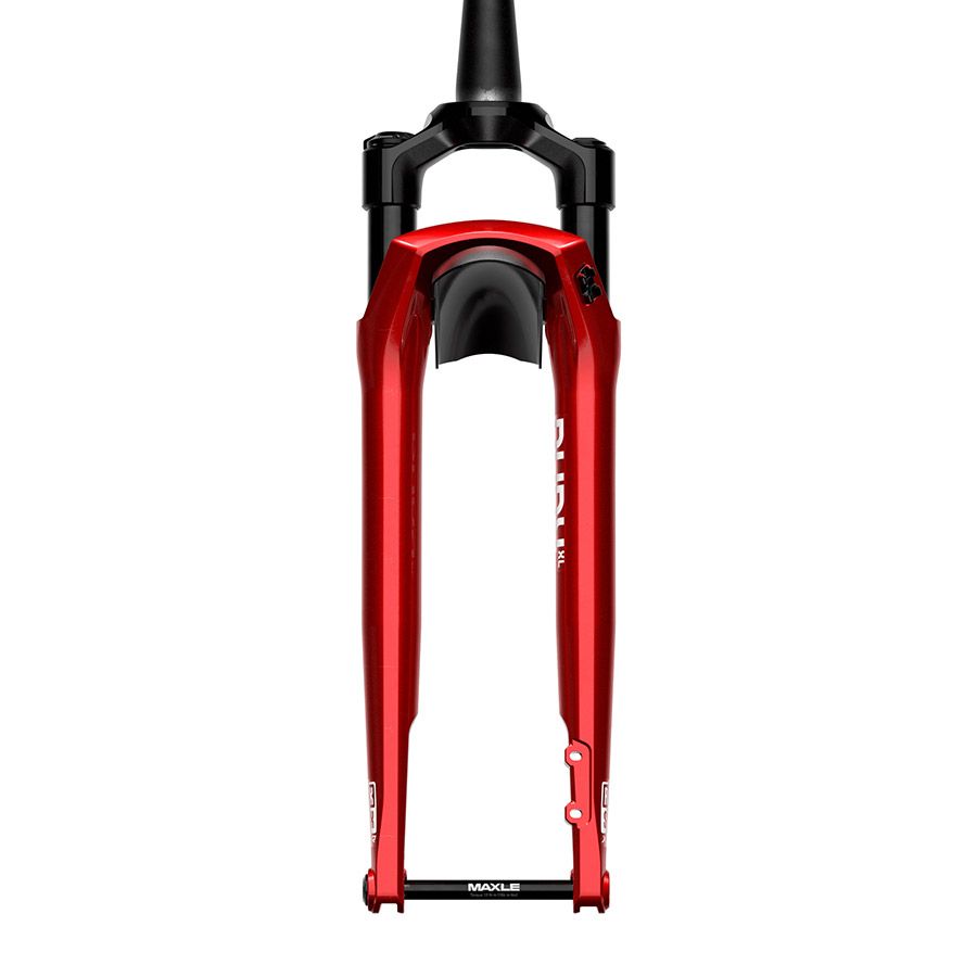 RockShox, Rudy XL Ultimate A1, Suspension Fork, 700C, Solo Air, 60mm, 1-1/8''-1.5'', 12x100mm TA, Rake: 45mm, Red