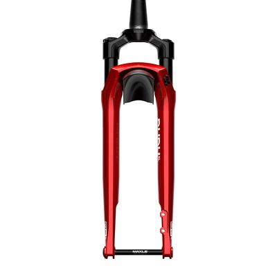 RockShox, Rudy XL Ultimate A1, Suspension Fork, 700C, Solo Air, 60mm, 1-1/8''-1.5'', 12x100mm TA, Rake: 45mm, Red