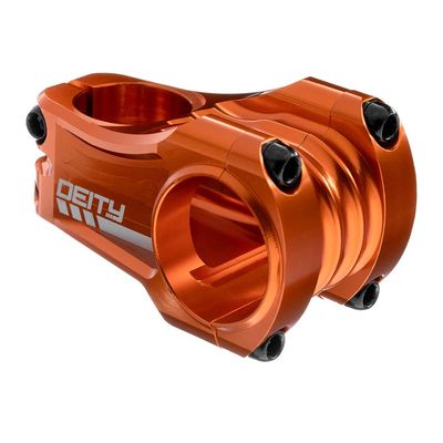 Deity, Copperhead 50, Stem, Diameter: 35mm, Length: 50mm, Steerer: 28.6mm, 0Â°, Orange