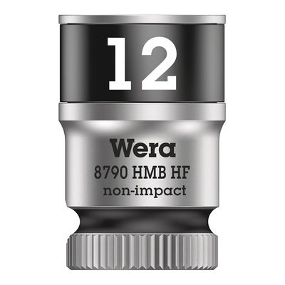 Wera, 8790 HMB HF Zyklop, 3/8'' Drive, 12.0mm Socket with HF