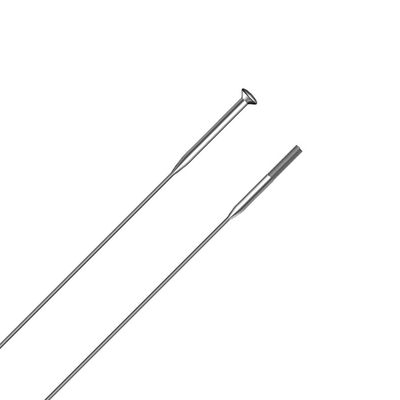 Sapim, CX-Ray, Spokes, Bladed Straight Pull, Silver, 2.0, Length: 310mm, No threads, Cut to size, Pack of 100