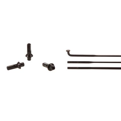 Zipp, CX-Sprint J-Bend Black, Spokes, Sapim CX-Sprint, Black, Length: 236, 3pcs