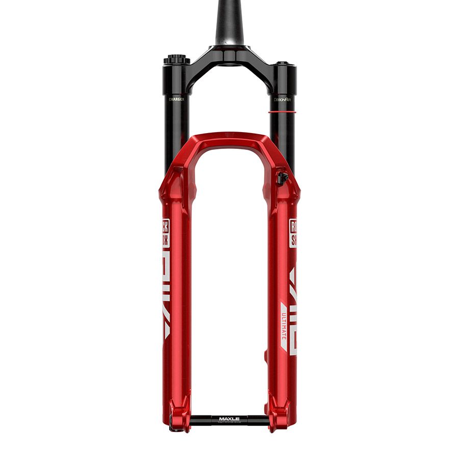 RockShox, Pike Ultimate C2, Suspension Fork, 29'', DebonAir+ W/ButterCups, 120mm, 1-1/8''-1.5'', 15x110mm TA, Rake: 44mm, Red
