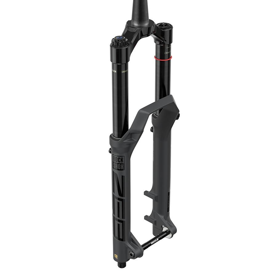 RockShox, ZEB Ultimate A3, Suspension Fork, 29'', DebonAir+ W/ButterCups, 180mm, 1-1/8''-1.5'', 15x110mm TA, Rake: 44mm, Grey