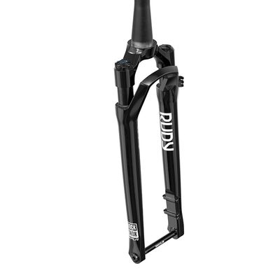 RockShox, Rudy Ultimate XPLR A2, Suspension Fork, 700C, Solo Air, 40mm, 1-1/8''-1.5'', 12x100mm TA, Rake: 51mm, Black