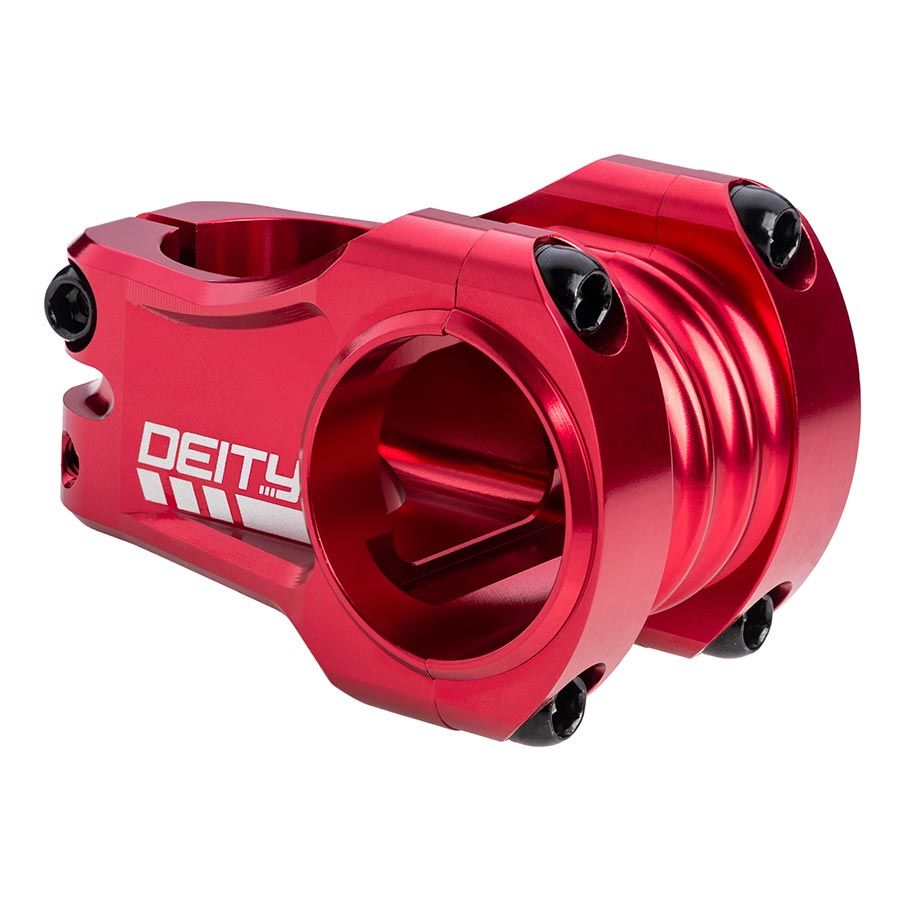 Deity, Copperhead 42, Stem, Diameter: 31.8mm, Length: 42mm, Steerer: 1-1/8'', 0Â°, Red