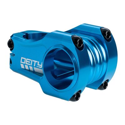 Deity, Copperhead 42, Stem, Diameter: 35mm, Length: 42mm, Steerer: 28.6mm, 0Â°, Blue