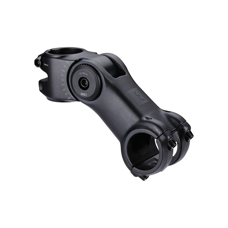 BBB Cycling, BHS-29 HighSix, Stem, Diameter: 31.8mm, Length: 130mm, Steerer: 1-1/8'', Black
