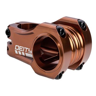 Deity, Copperhead 42, Stem, Diameter: 31.8mm, Length: 42mm, Steerer: 1-1/8'', 0Â°, Bronze
