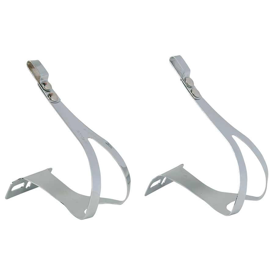 ZĂŠfal, CHRISTOPHE VINTAGE METAL TOE CLIP FOR PEDAL, Chrom, L/XL