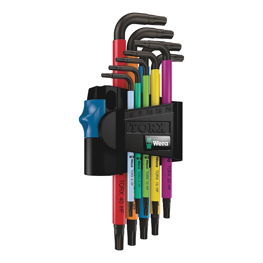 Wera, 967 SL TORXÂŽ HF, Torx Wrench, 9pcs Set, Torx with HF, Set