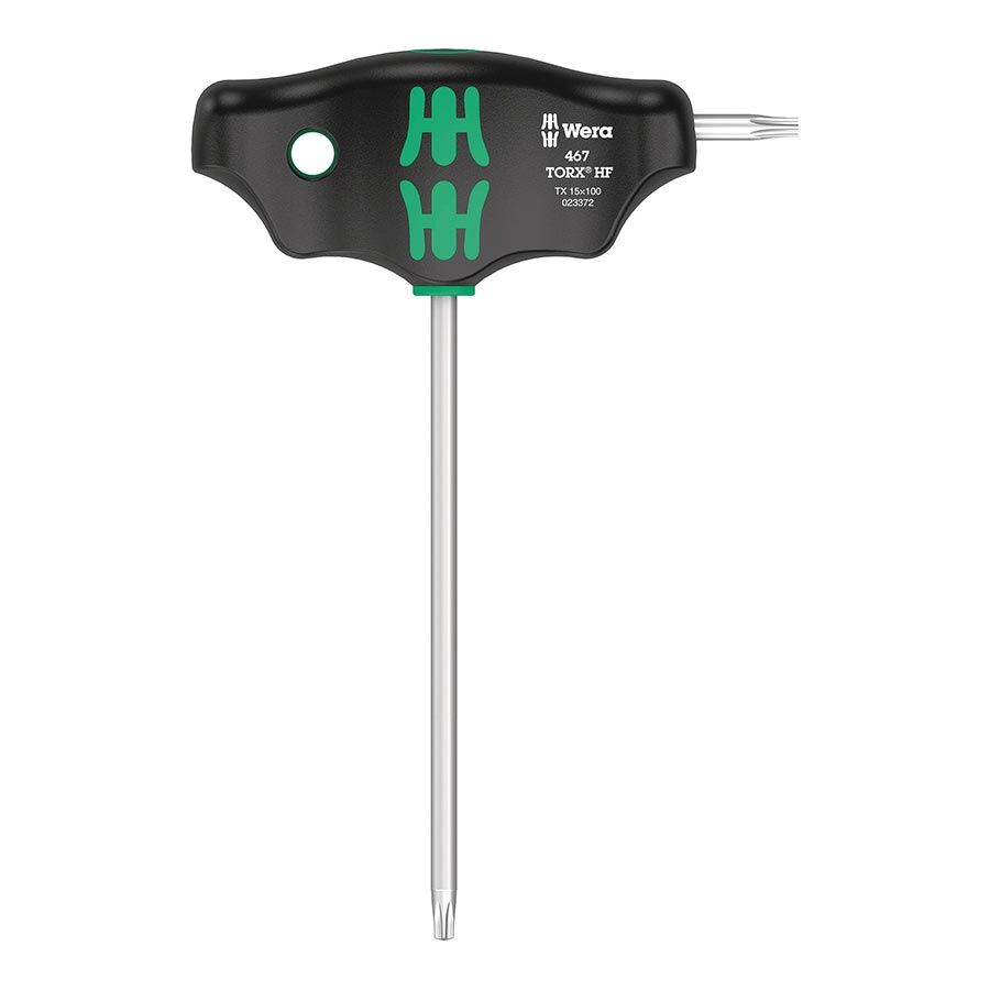 Wera, 467 T-handle Torx, Torx Wrench, Torx 15 x100mm With HF