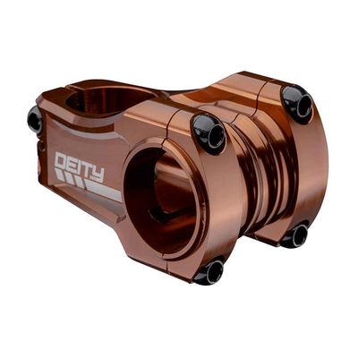 Deity, Copperhead, Stem, Diameter: 31.8mm, Length: 50mm, Steerer: 1-1/8'', 0Â°, Bronze