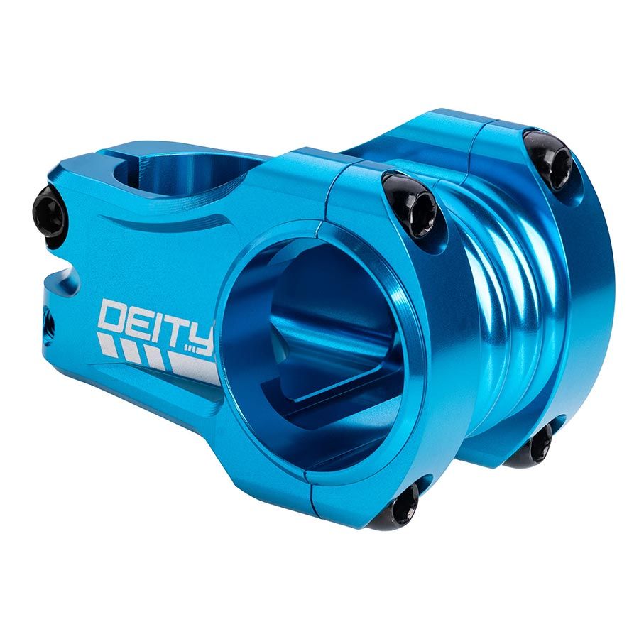 Deity, Copperhead 42, Stem, Diameter: 31.8mm, Length: 42mm, Steerer: 1-1/8'', 0Â°, Blue