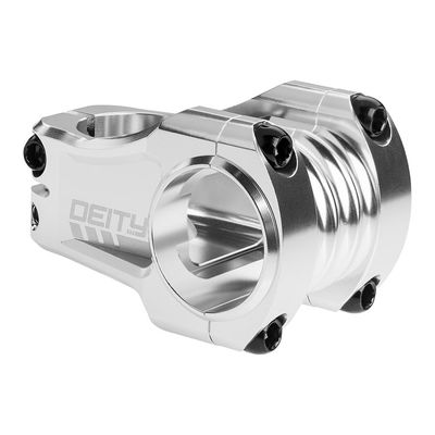 Deity, Copperhead 42, Stem, Diameter: 35mm, Length: 42mm, Steerer: 1-1/8'', 0Â°, Silver