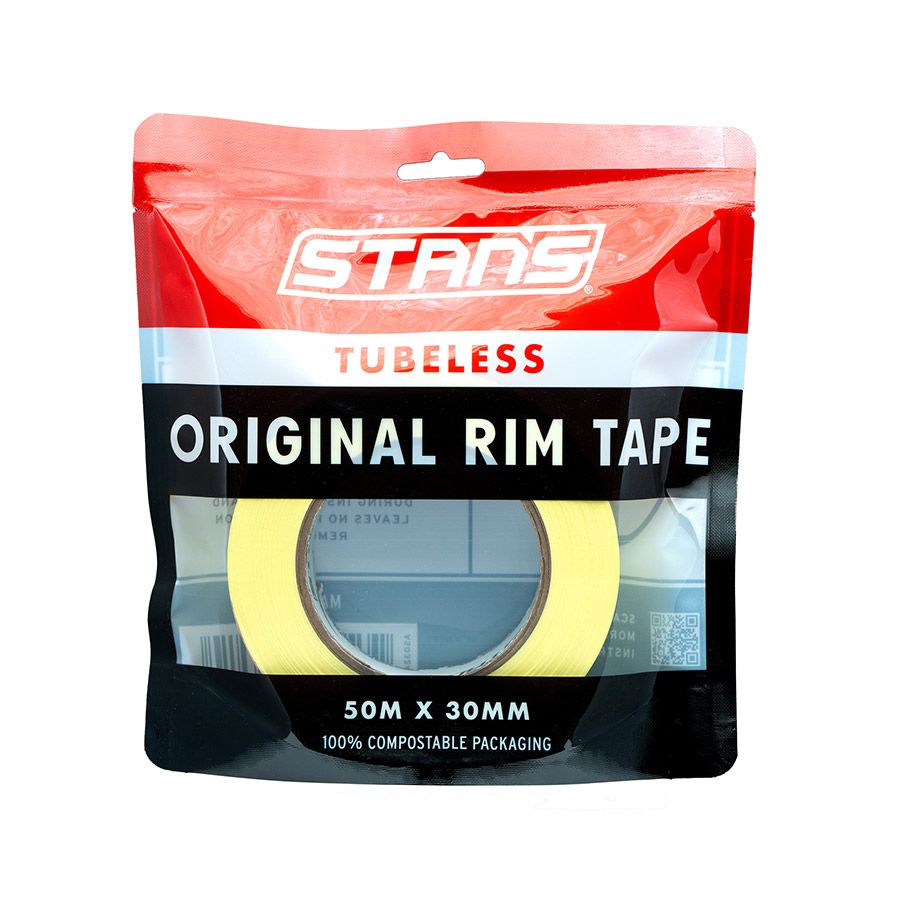 Stans No Tubes, Rim Tape, Tubeless Tape, 50m, 30mm