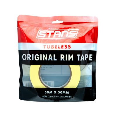 Stans No Tubes, Rim Tape, Tubeless Tape, 50m, 30mm