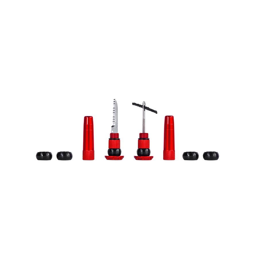 Muc-Off, Stealth Tubeless Plugs, Patch Kit, Red, Pair