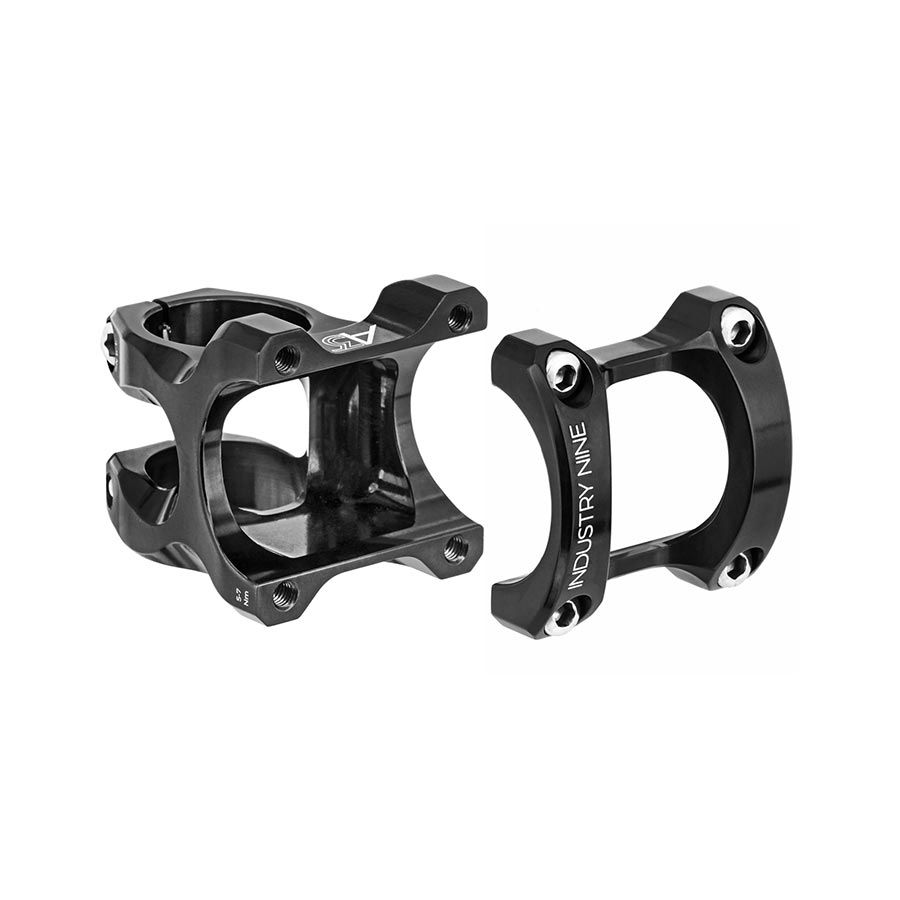 Industry Nine, A35, Stem, Diameter: 35mm, Length: 32mm, Steerer: 1-1/8'', 9Â°, Black