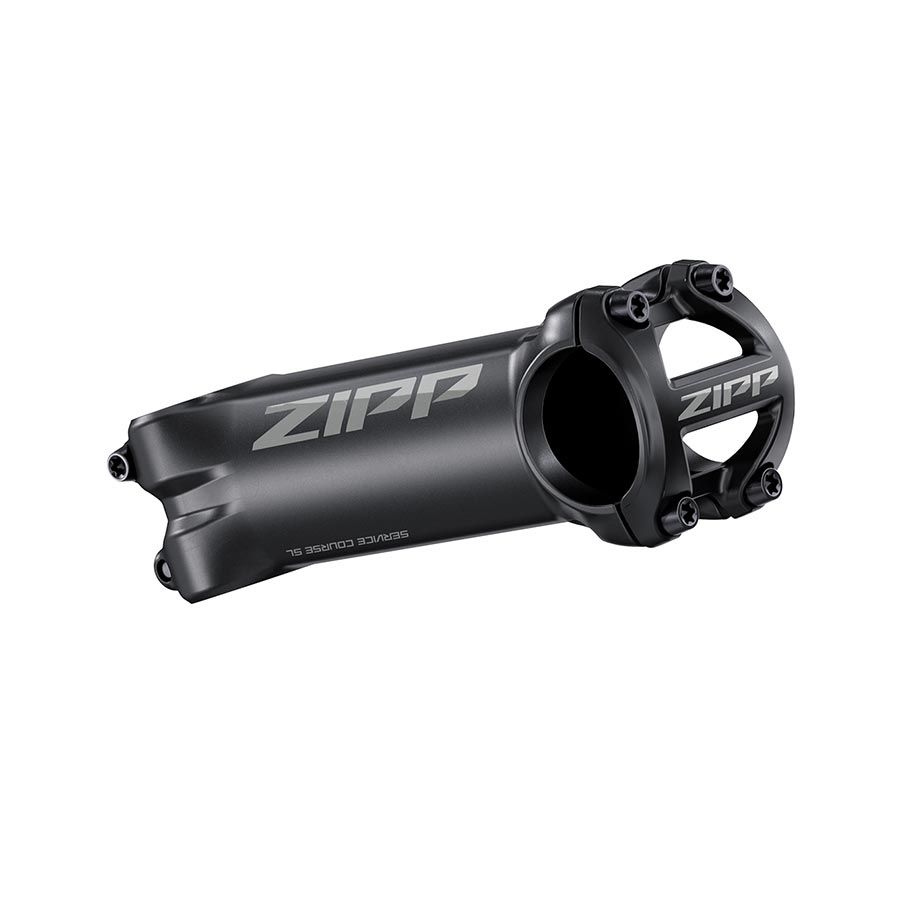 Zipp, Service Course SL, Stem, Diameter: 31.8mm, Length: 80mm, Steerer: 1-1/8'', 6Â°, Black