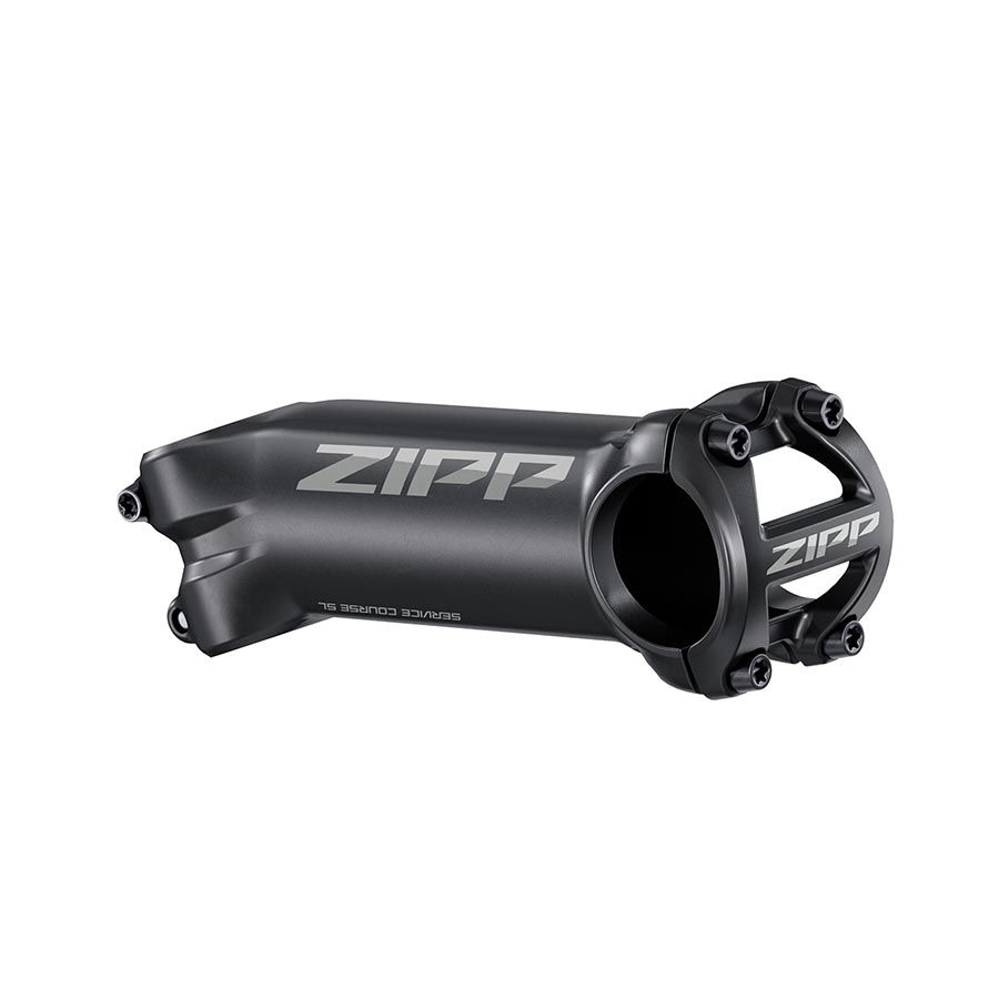 Zipp, Service Course SL, Stem, Diameter: 31.8mm, Length: 90mm, Steerer: 1-1/8'', 17Â°, Black