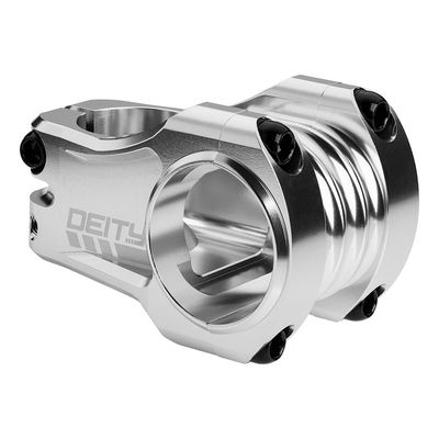 Deity, Copperhead 42, Stem, Diameter: 31.8mm, Length: 42mm, Steerer: 1-1/8'', 0Â°, Silver