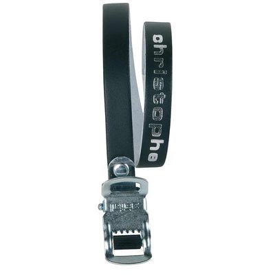 ZĂŠfal, 516 Vintage leather strap for pedal, Black
