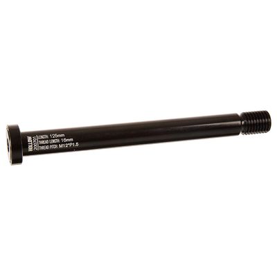 Bombtrack, BT-TA-F-603, Thru Axle, Front, 15x100mm TA, Length: 125mm, Thread Pitch: M12x1.00