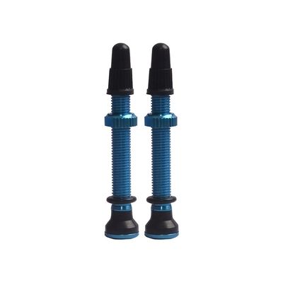 EVO, Tubeless Valves, Tubeless Valve, Presta, 44mm, Blue, Pair